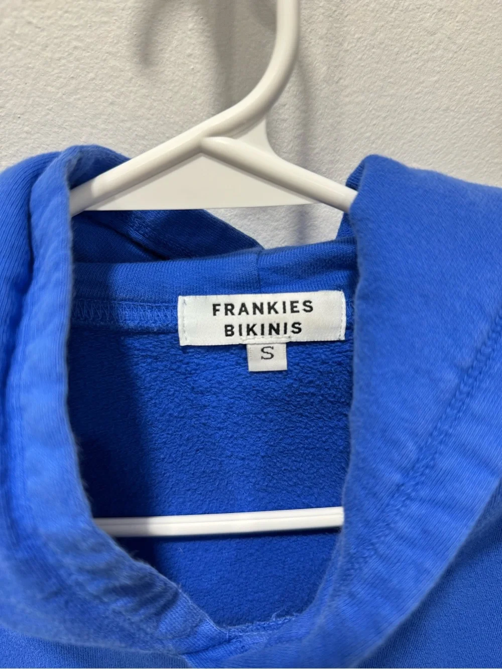 Frankie's Bikinis cobalt blue matching sweat set
